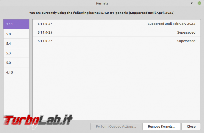 Linux Mint: rimuovere kernel superati GUI ( non solo) recuperare po' spazio disco - Screenshot from 2021-08-16 18-04-07
