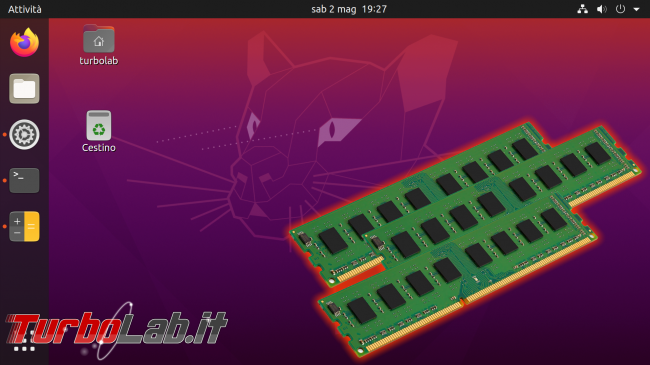 Linux (Ubuntu 20.04): come vedere quanta memoria RAM ha PC ( linea comando)