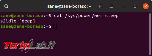 Linux / Ubuntu notebook: migliorare durata batteria attivando sospensione S3, Suspend-to-RAM (STR, S2RAM, deep)