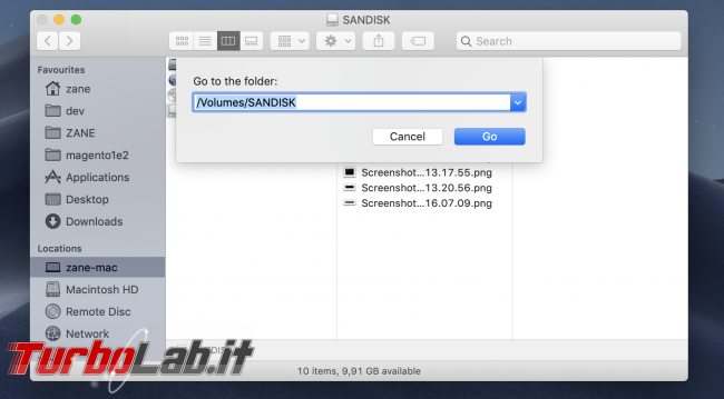Mac NTFS: come scrivere chiavette USB Windows macOS - macos volume sandisk