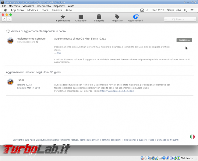 MacOS VirtualBox: aggiorniamolo senza intoppi!!