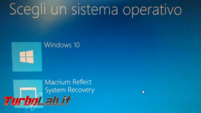 Macrium Reflect free crea ripristina immagini backup dischi fissi