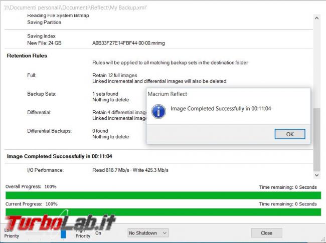 Macrium Reflect free crea ripristina immagini backup dischi fissi