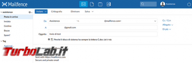 Mailfence, servizio email sicuro rispetta privacy
