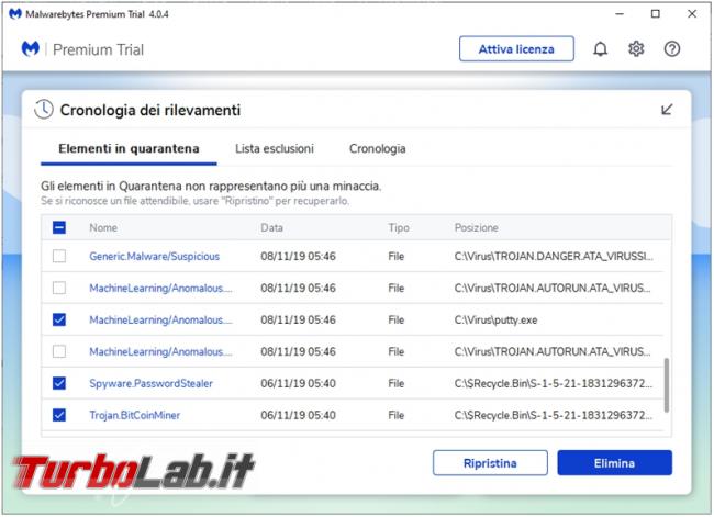 Malwarebytes 4.0 è buon antimalware? Prova recensione