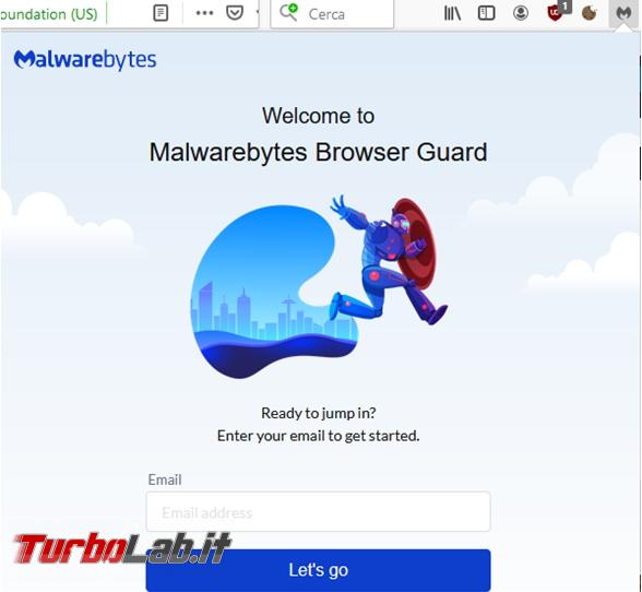 Malwarebytes Browser Extension blocca pubblicità siti pericolosi