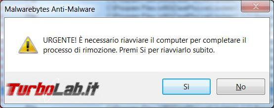 Malwarebytes elimina malware computer