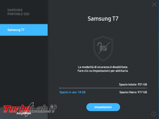 Memoria esterna Samsung SSD T7: Recensione, prova pratica, test velocità (disco SSD esterno USB PC smartphone Android) - screen_xps_1607852727