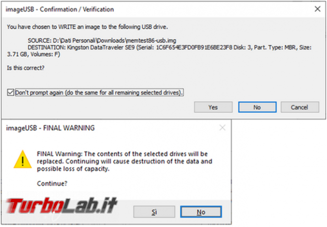 Memtest86 verifichi se memoria RAM computer funziona regolarmente