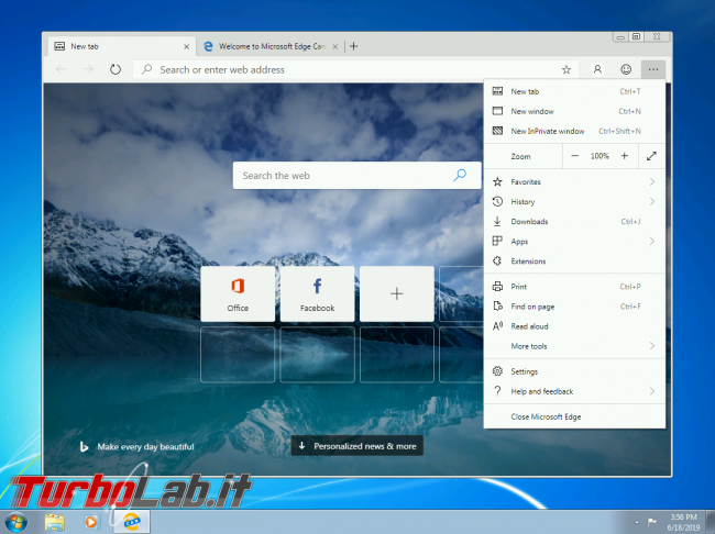Microsoft Edge: download ufficiale Windows 7 Windows 8.1 - Microsoft edge per windows 7