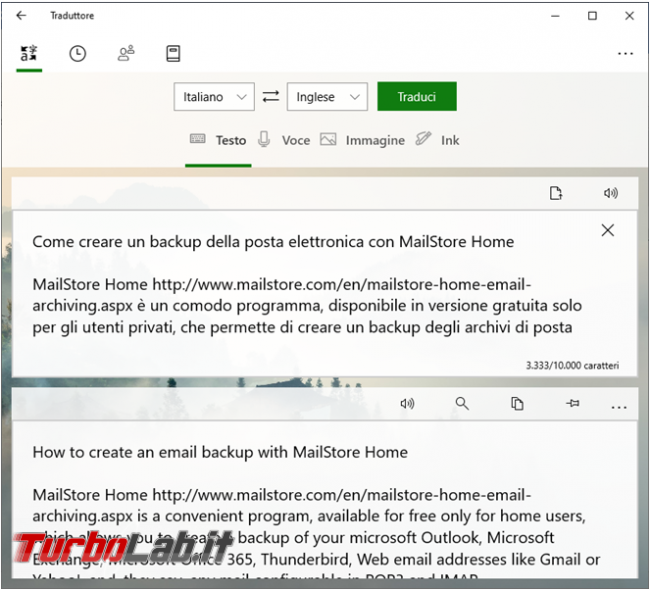 Microsoft Traduttore, l’app traduzioni portata mano offline