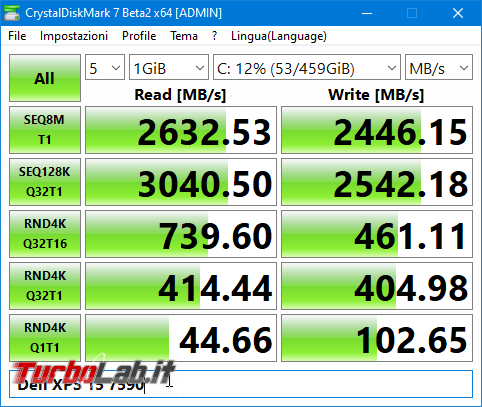 migliore notebook alte prestazioni programmare montare video: recensione Dell XPS 15 7590 (modello 2019) - screen_xps_1568099209