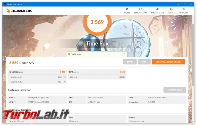 migliore notebook alte prestazioni programmare montare video: recensione Dell XPS 15 7590 (modello 2019) - screen_xps_1568128322