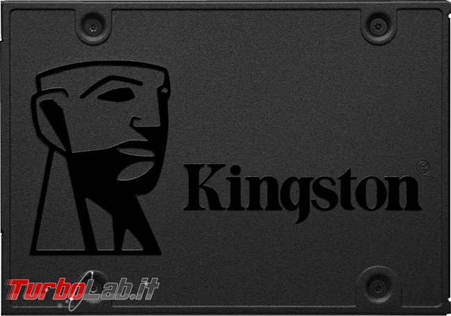migliore SSD SATA PC notebook: quale SSD comprare, guida definitiva - Kingston SSD A400