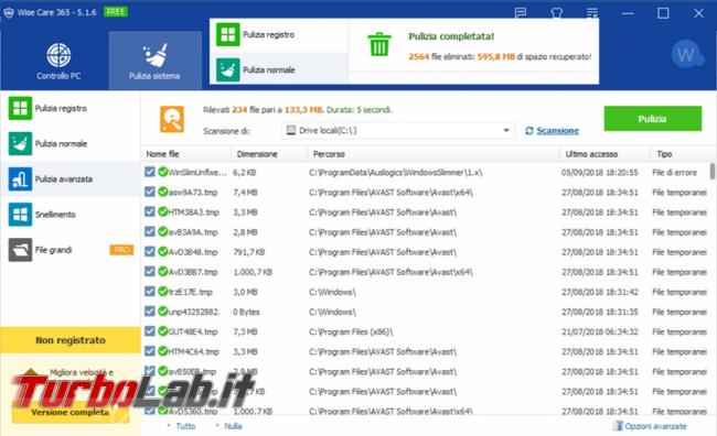 migliori alternative CCleaner pulizia file inutili