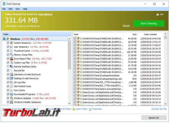 migliori alternative CCleaner pulizia file inutili