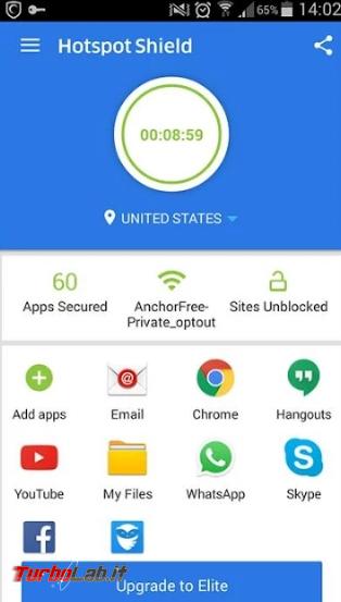 migliori app navigare anonimi Android - 2017-04-01 15_49_02-Hotspot Shield VPN Proxy Free - App Android su Google Play