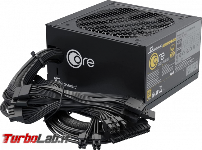 Migliori componenti PC 2022 lavoro gaming: guida scelta processore (CPU), scheda madre, RAM, scheda video (GPU), SSD, case (video) - alimentatore psu pc seasonic core gc-550