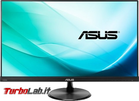 Migliori componenti PC 2022 lavoro gaming: guida scelta processore (CPU), scheda madre, RAM, scheda video (GPU), SSD, case (video) - ASUS VC239H display monitor schermo