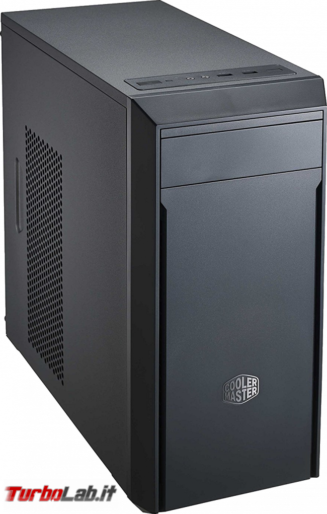 Migliori componenti PC 2022 lavoro gaming: guida scelta processore (CPU), scheda madre, RAM, scheda video (GPU), SSD, case (video) - Cooler Master Masterbox Lite 3