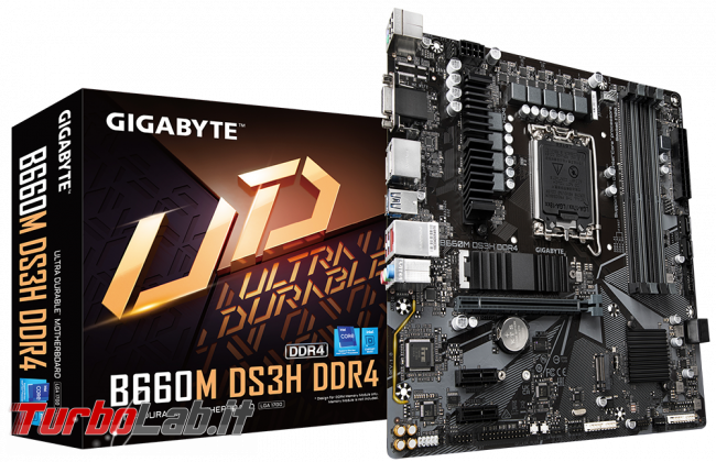 Migliori componenti PC 2022 lavoro gaming: guida scelta processore (CPU), scheda madre, RAM, scheda video (GPU), SSD, case (video) - scheda madre Gigabyte B660M DS3H DDR4