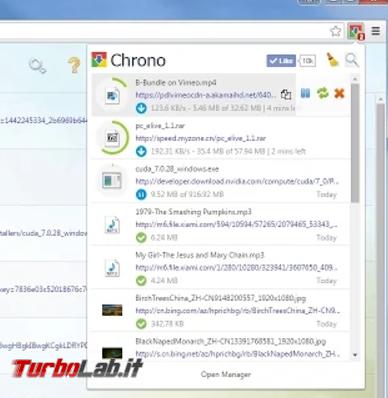 migliori download manager Firefox Chrome - download manager chrome 2