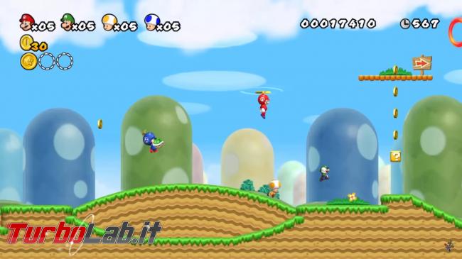 migliori giochi PC Multiplayer Locale schermo condiviso suddiviso - new_super_mario_bros