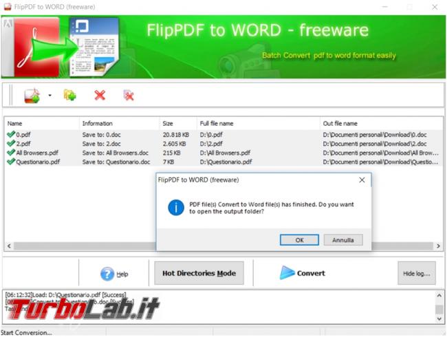 migliori programmi gratuiti convertire file PDF documenti modificabili