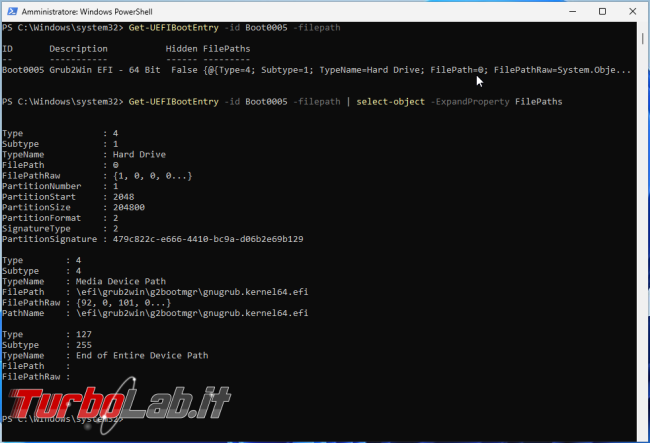 Modifichiamo voci avvio UEFI direttamente sistema operativo [Linux,Windows]