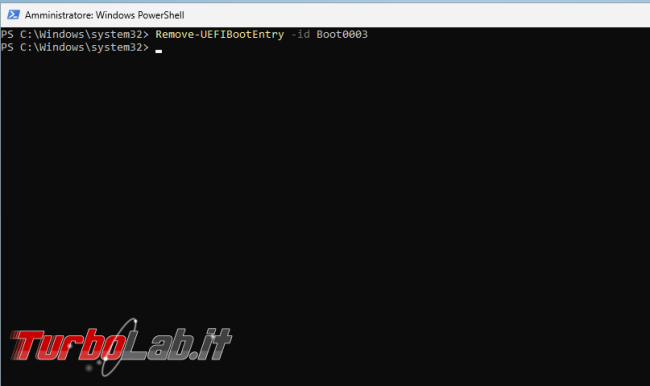 Modifichiamo voci avvio UEFI direttamente sistema operativo [Linux,Windows]