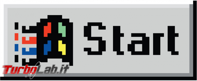 MS-DOS oggi: storia completa Windows - pulsante start windows 95