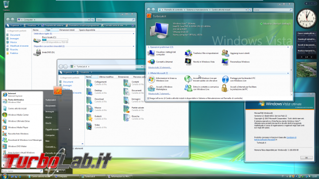 MS-DOS oggi: storia completa Windows - windows vista desktop