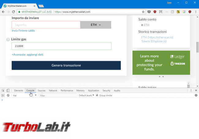 MyEtherWallet, Load all tokens: come caricare/mostrare TUTTI token colpo solo (video)