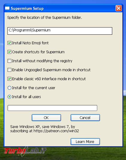Mypal, Supermium R3dfox browser ideali vecchie versioni Windows!