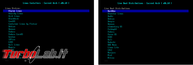 netboot.xyz: avvia installa tutte distro Linux vuoi ( non solo) sola chiavetta USB