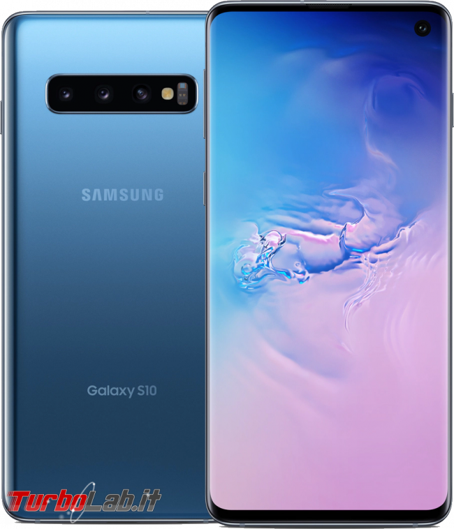 No, lettore d'impronte Galaxy S10 non è pericoloso - samsung galaxy S10 (2019)