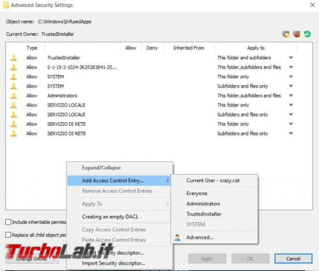 NTFS Permissions Tools migliora gestione permessi file cartelle