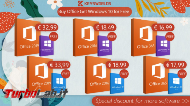 Offerta speciale: Windows 10 gratis! Affrettati! - FrShot_1589182246