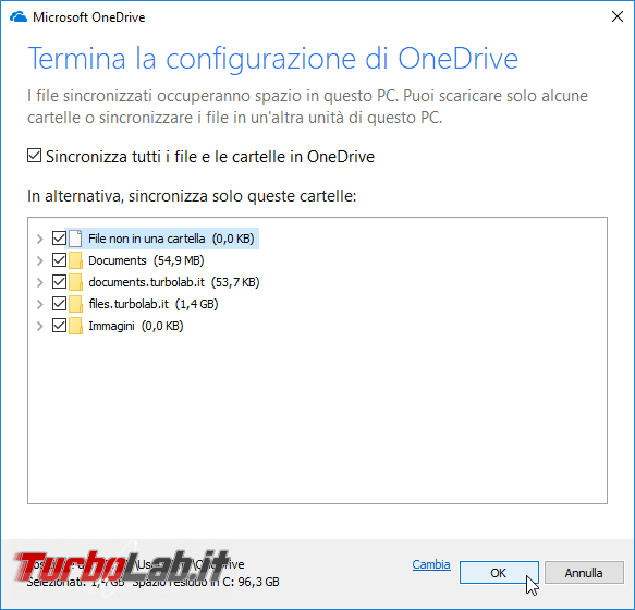 OneDrive Windows 10: guida Segnaposto (Placeholder) File richiesta (Files On-Demand)