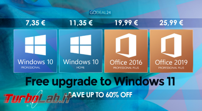 Ottieni Windows 10 7,35 € aggiorna Windows 11 gratuitamente - FrShot_1633935777
