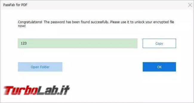 PassFab PDF: sblocca password file PDF accedere facilmente documenti - find-pdf-password