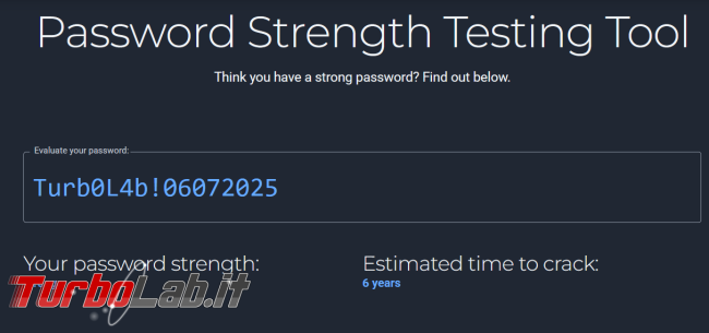 Password Security Scanner valuta quanto sono forti sicure password memorizzate