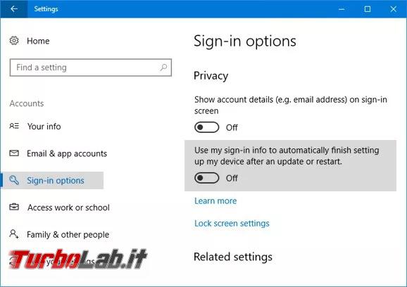 Password Windows dimenticata? C'è PassFab 4WinKey! - go-to-sign-in-options