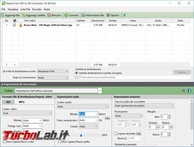 Pazera Free Audio Video Pack suite programmi conversione audio video