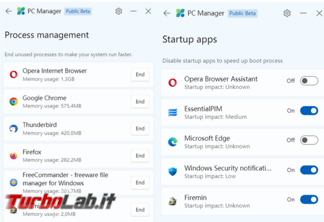 PC Manager l’app Microsoft manutenzione ottimizzazione sistema operativo