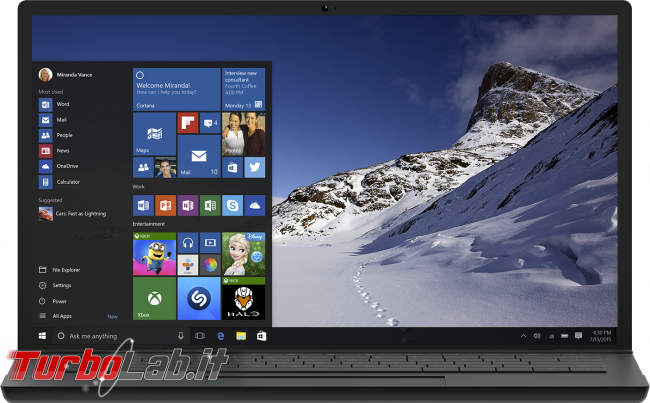 PC/notebook è compatibile Windows 10? - windows 10 notebook