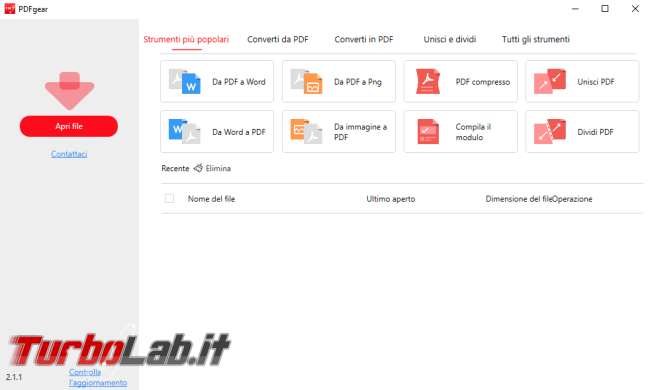 PDF incontrano l' PDFgear