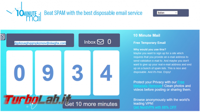 Perché usare email temporanee quale scegliere