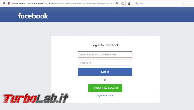 Phishing Facebook: pagina è stata segnalata altri merito bugie frodi - Annotazione-2020-07-07-210003