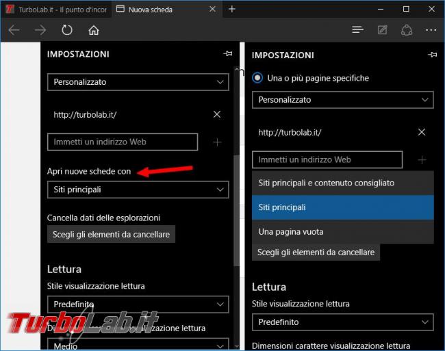 Piccoli trucchi suggerimenti Microsoft Edge